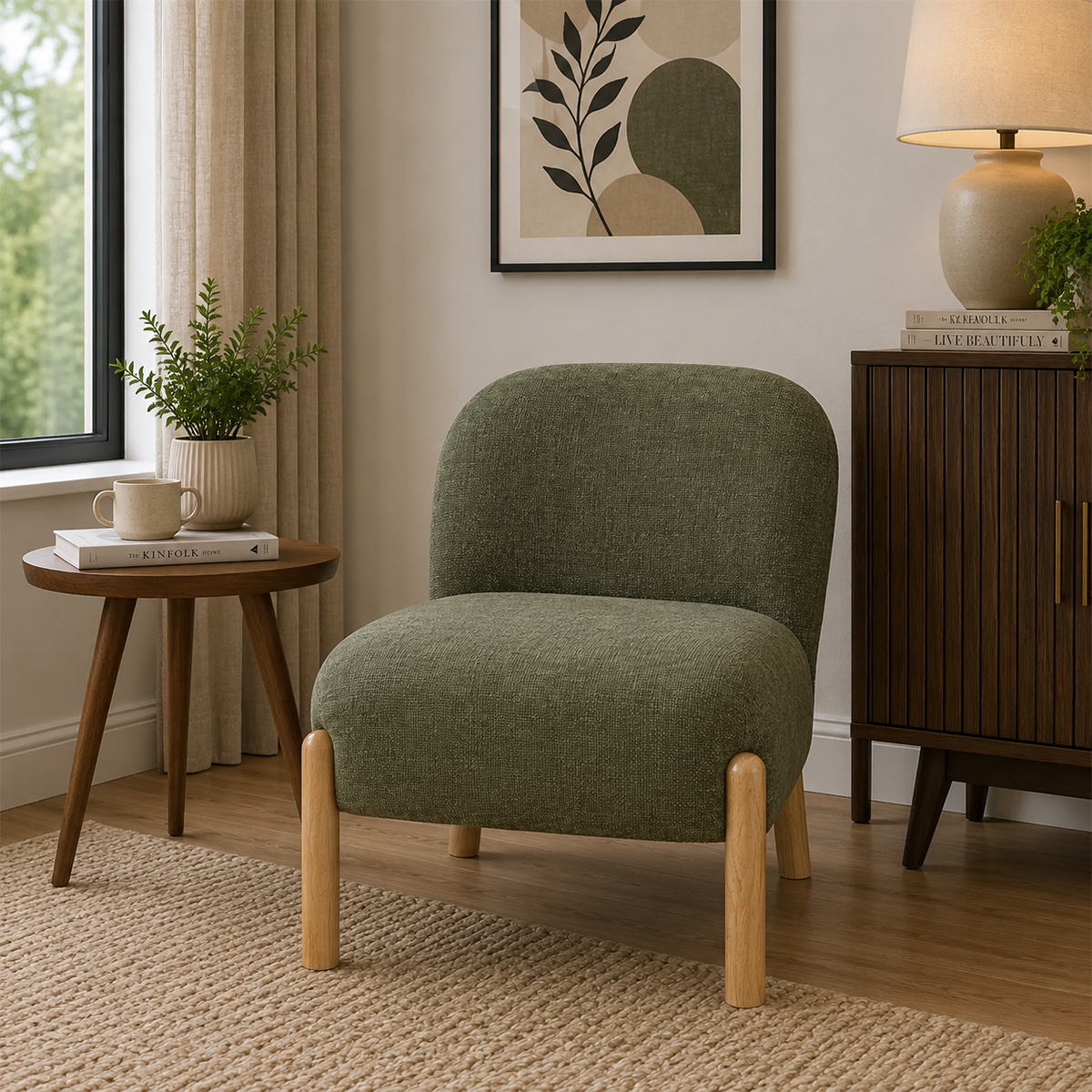 Alana Moss Green Chair