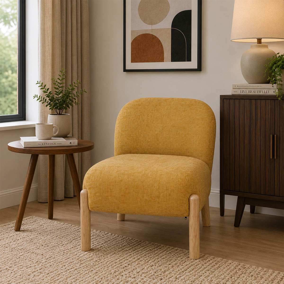 Alana Ochre Chair