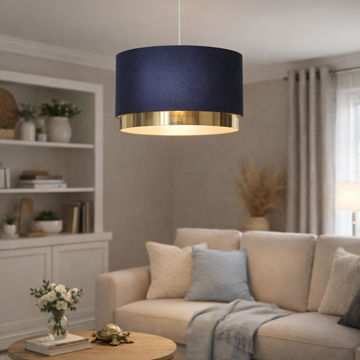 Appleby Navy Pendant