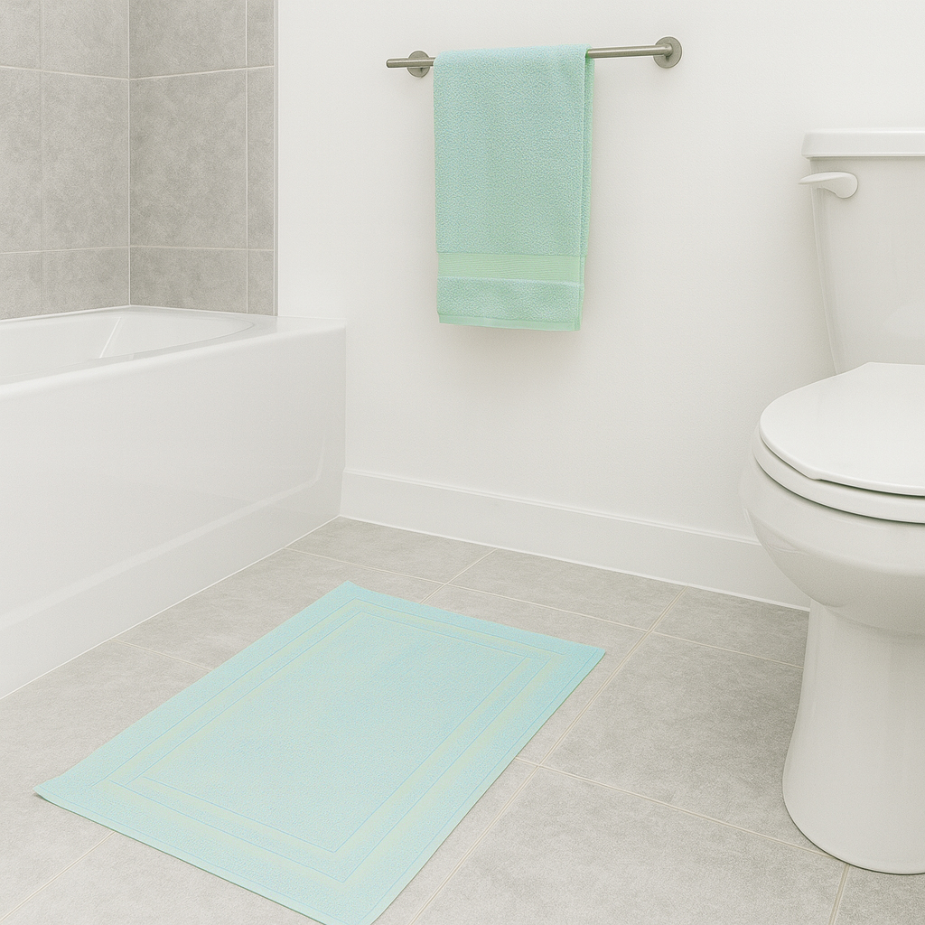 500gsm Zero Twist Aqua Bathmat