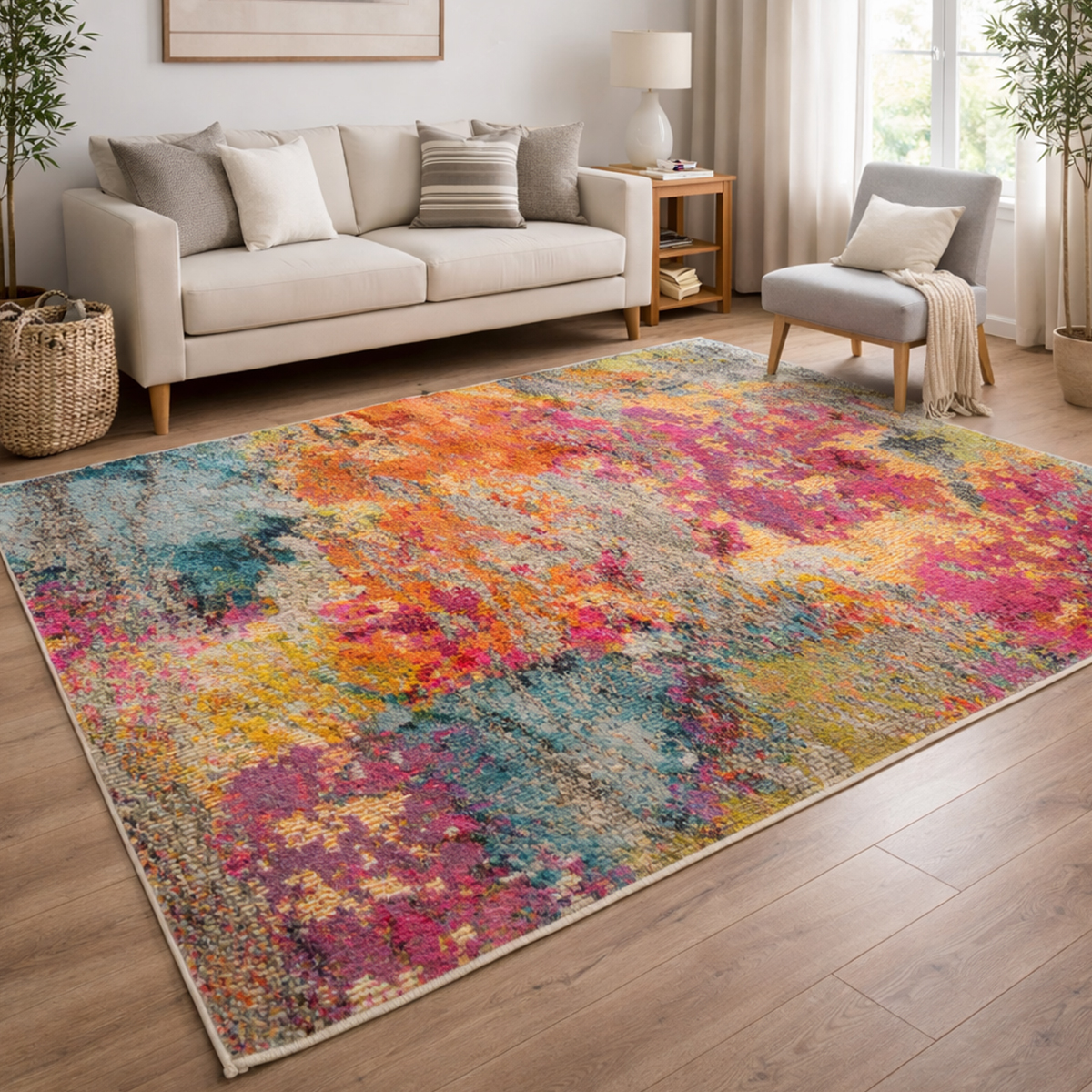 Arte Pink Rug