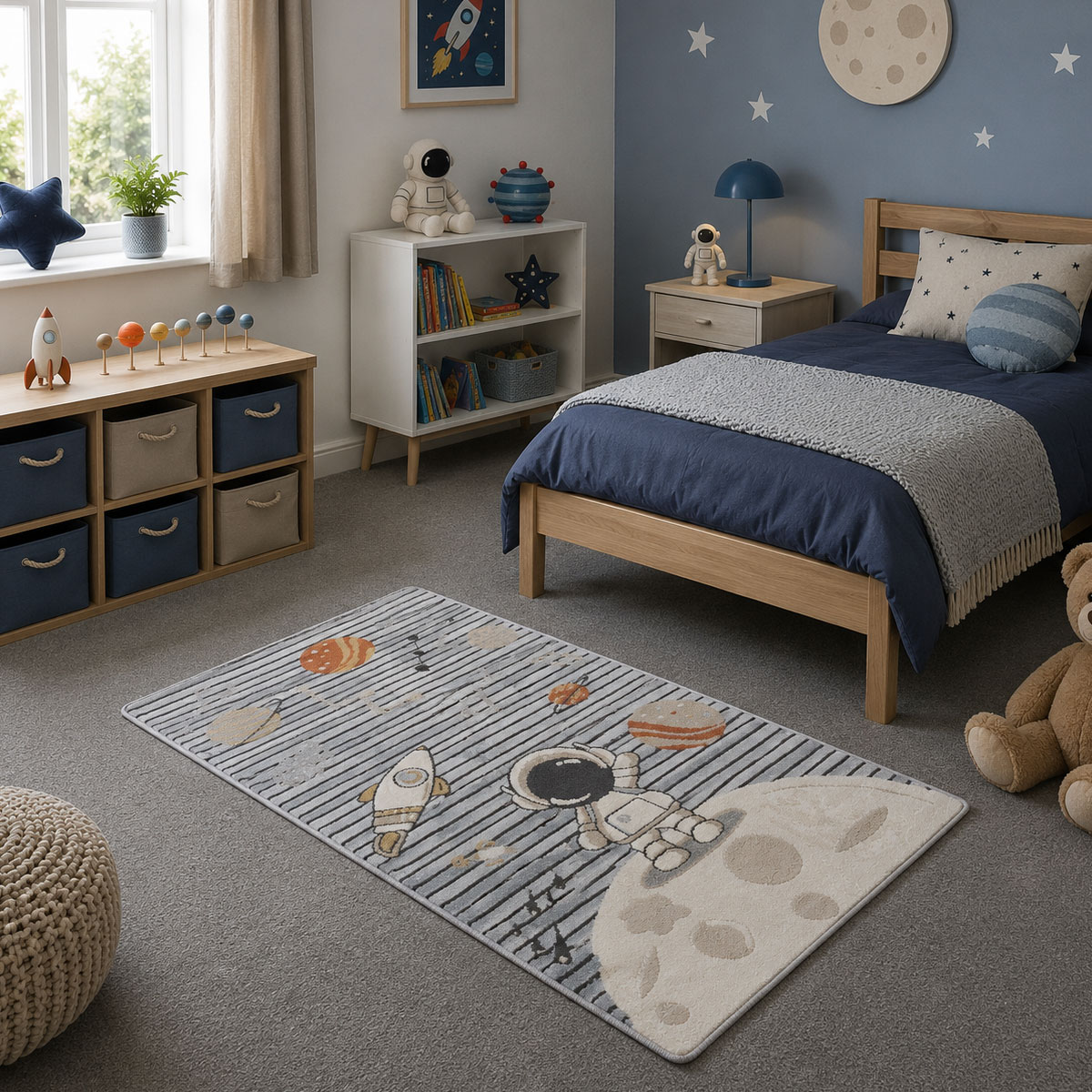 Artemis Blue 80x150 Rug