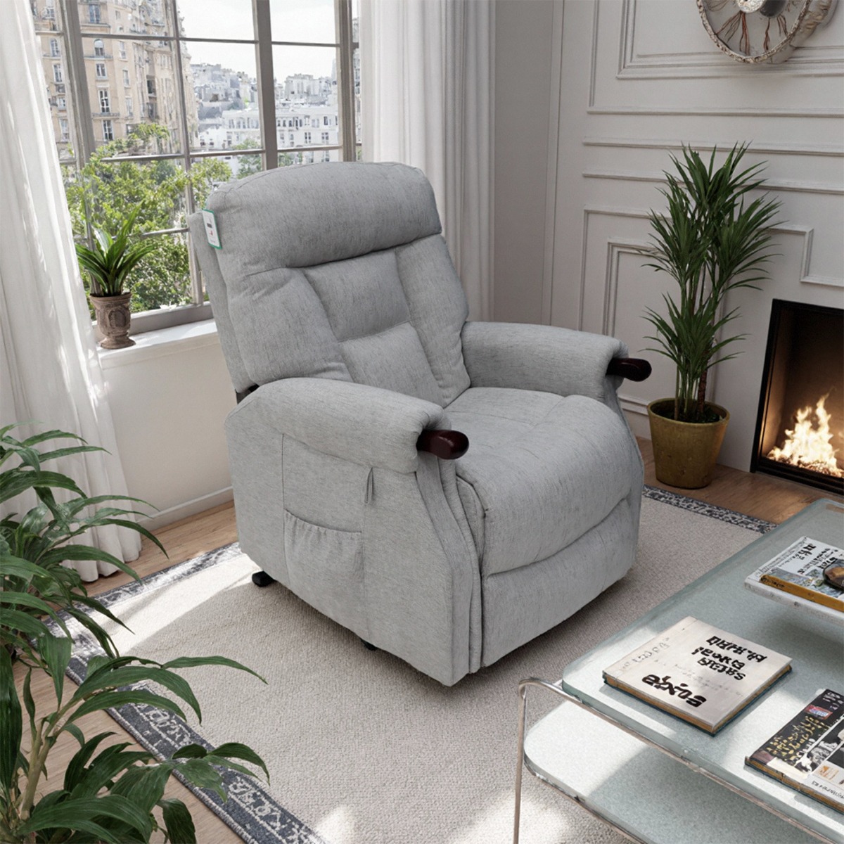 Astoria Silver Lift and Tilt Chair