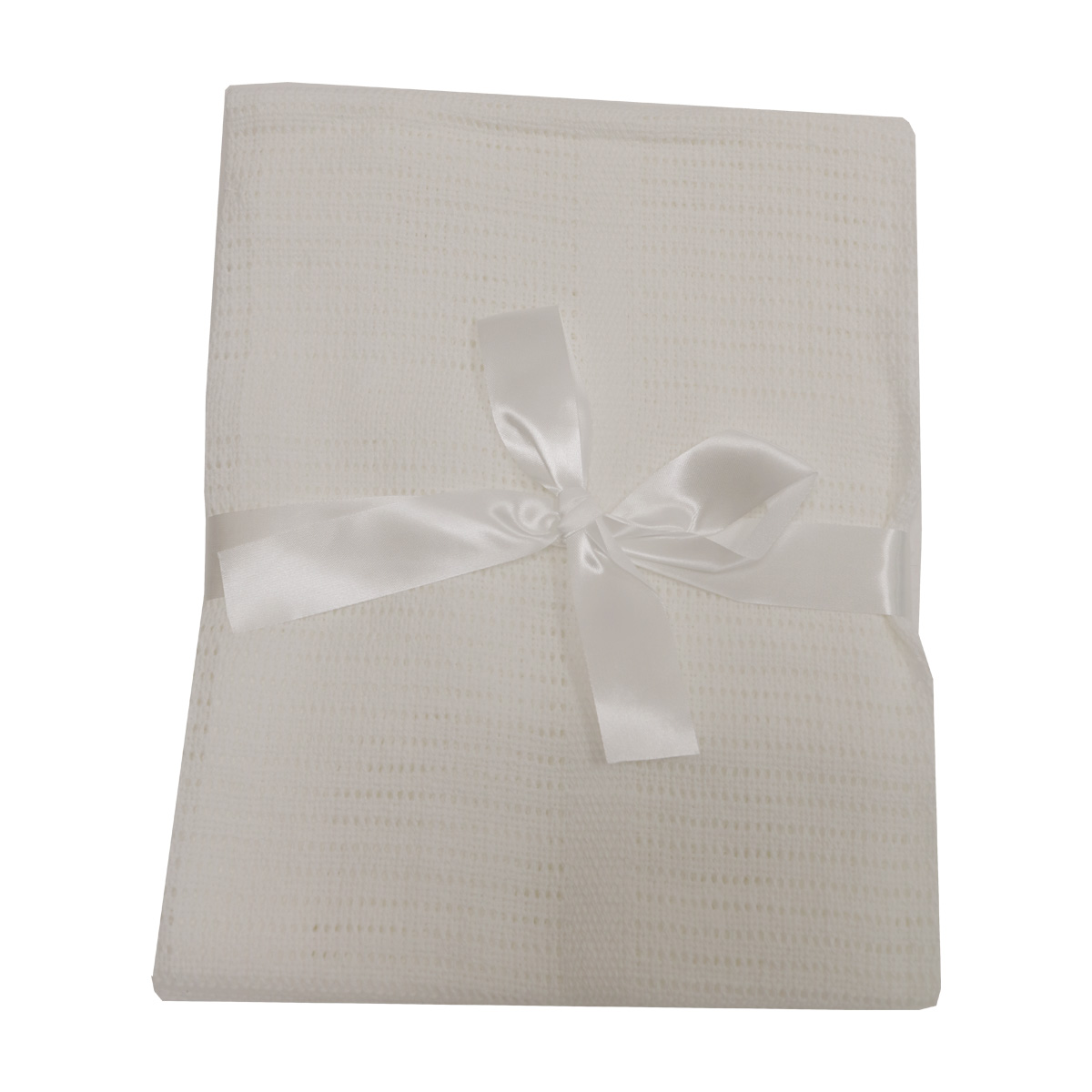Cellular White Baby Blanket 60x90cm