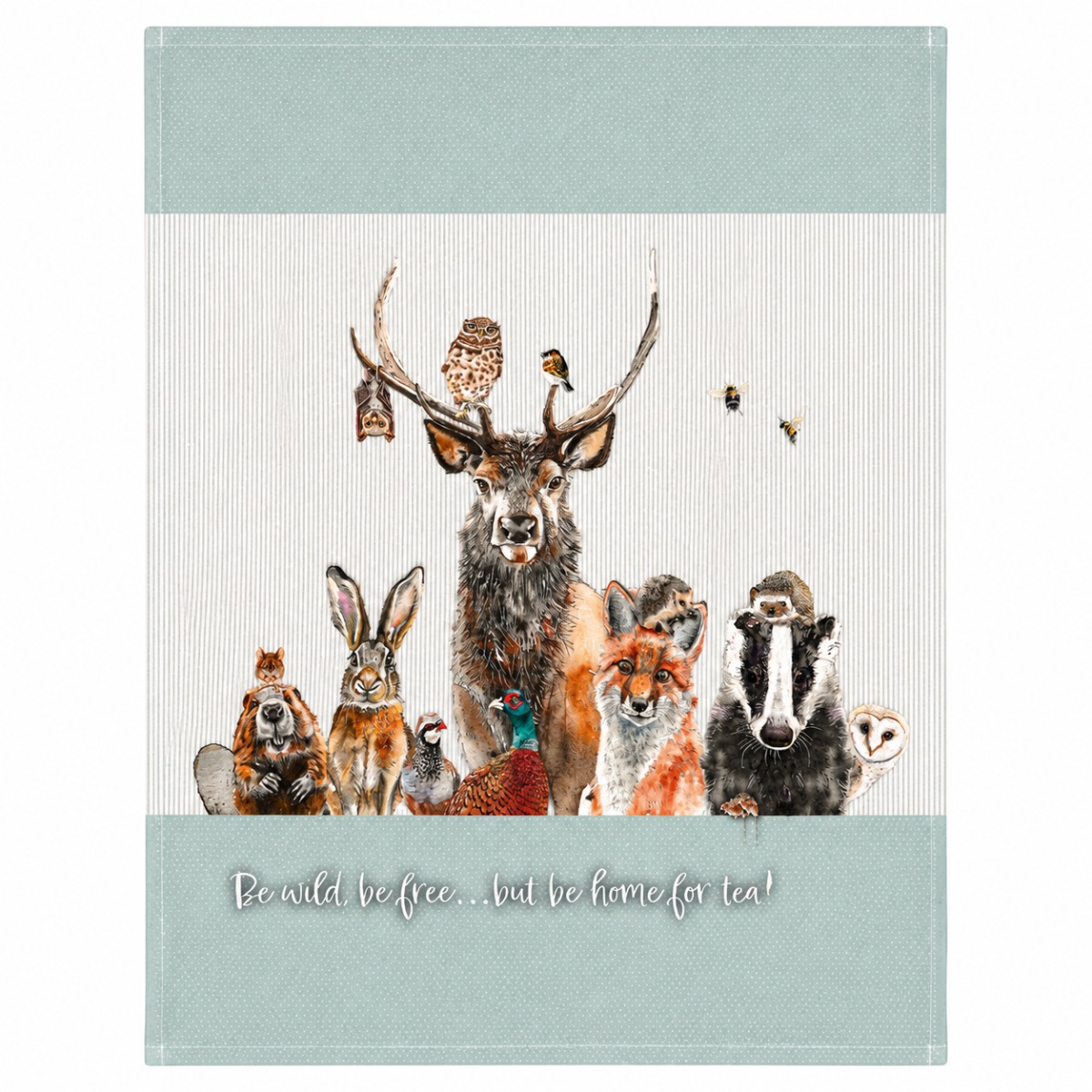 Into Wild Tea Towel