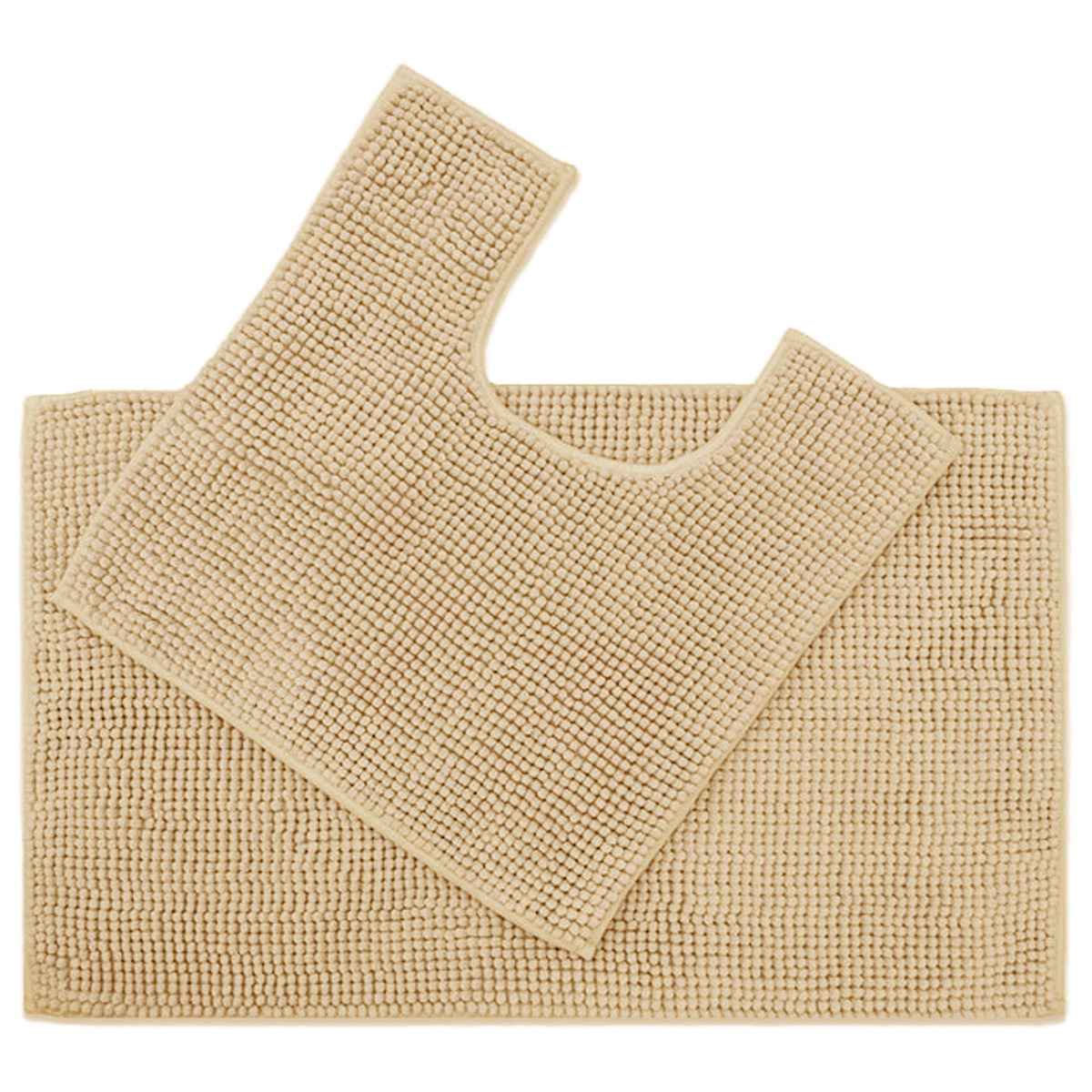 Noodle Beige Bathmat Set