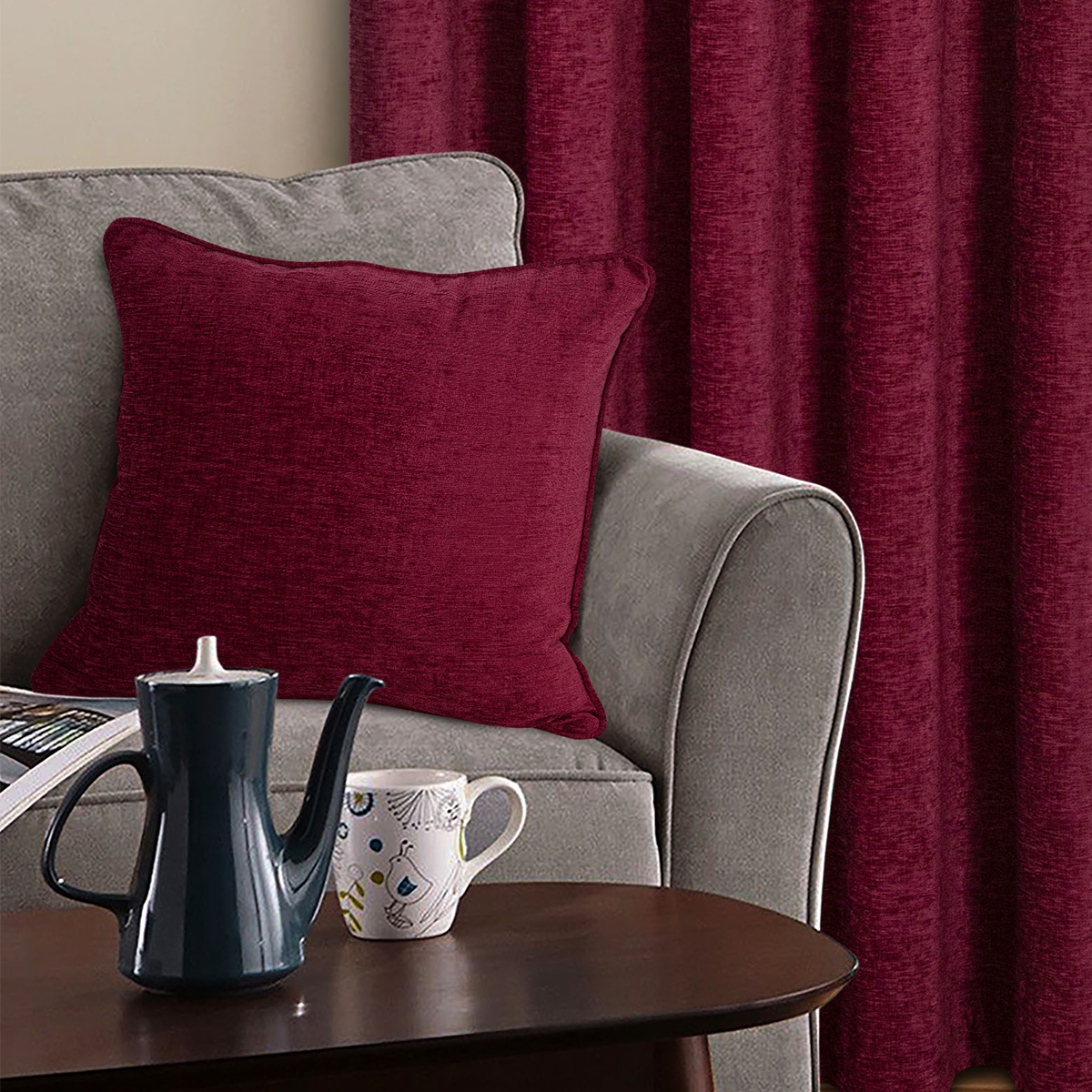 Belgravia Wine Cushion Cover
