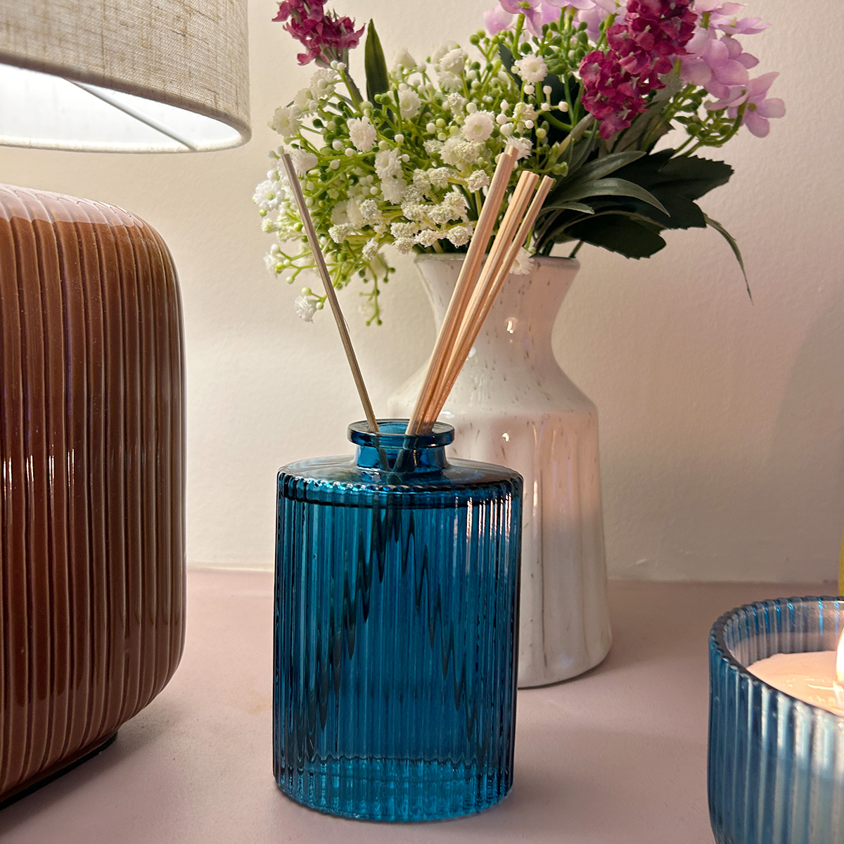 Garden Bloom Blue Diffuser