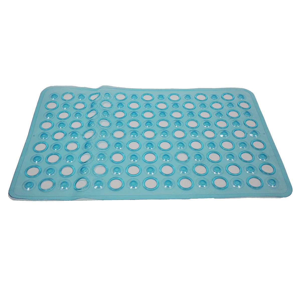 Retro Blue Non-Slip Bath Mat