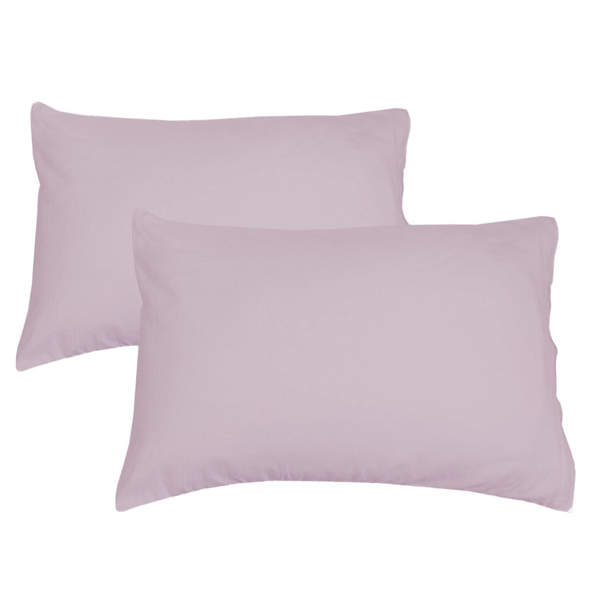 Flannelette Blush Pillowcase Pair