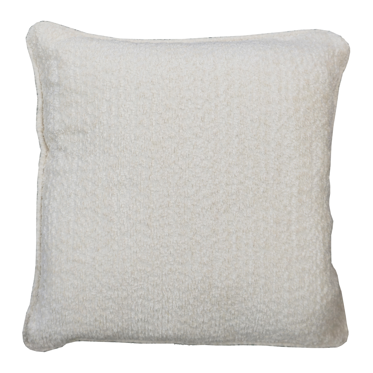 Boucle Cream Filled Cushion