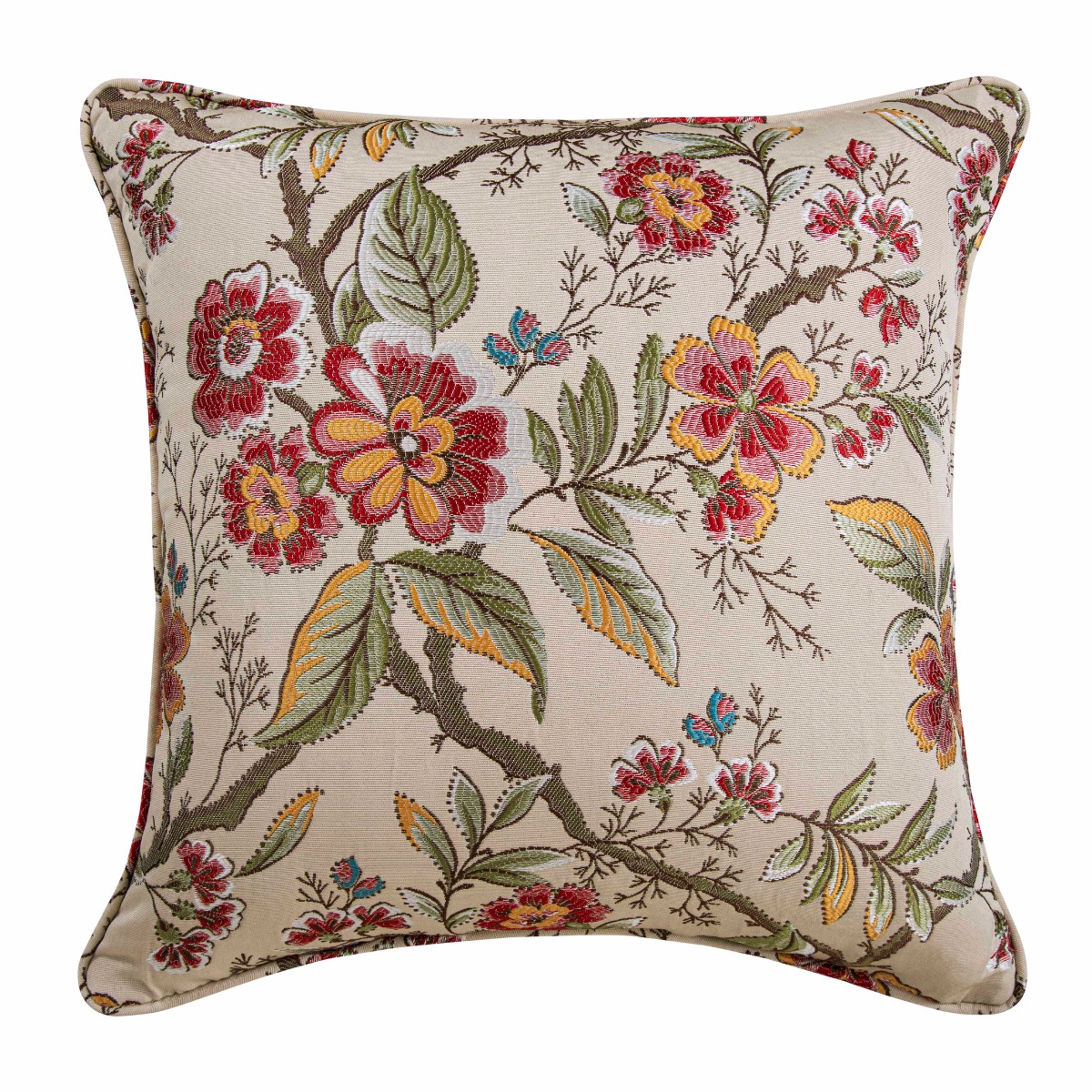 Brompton Red Cushion Cover