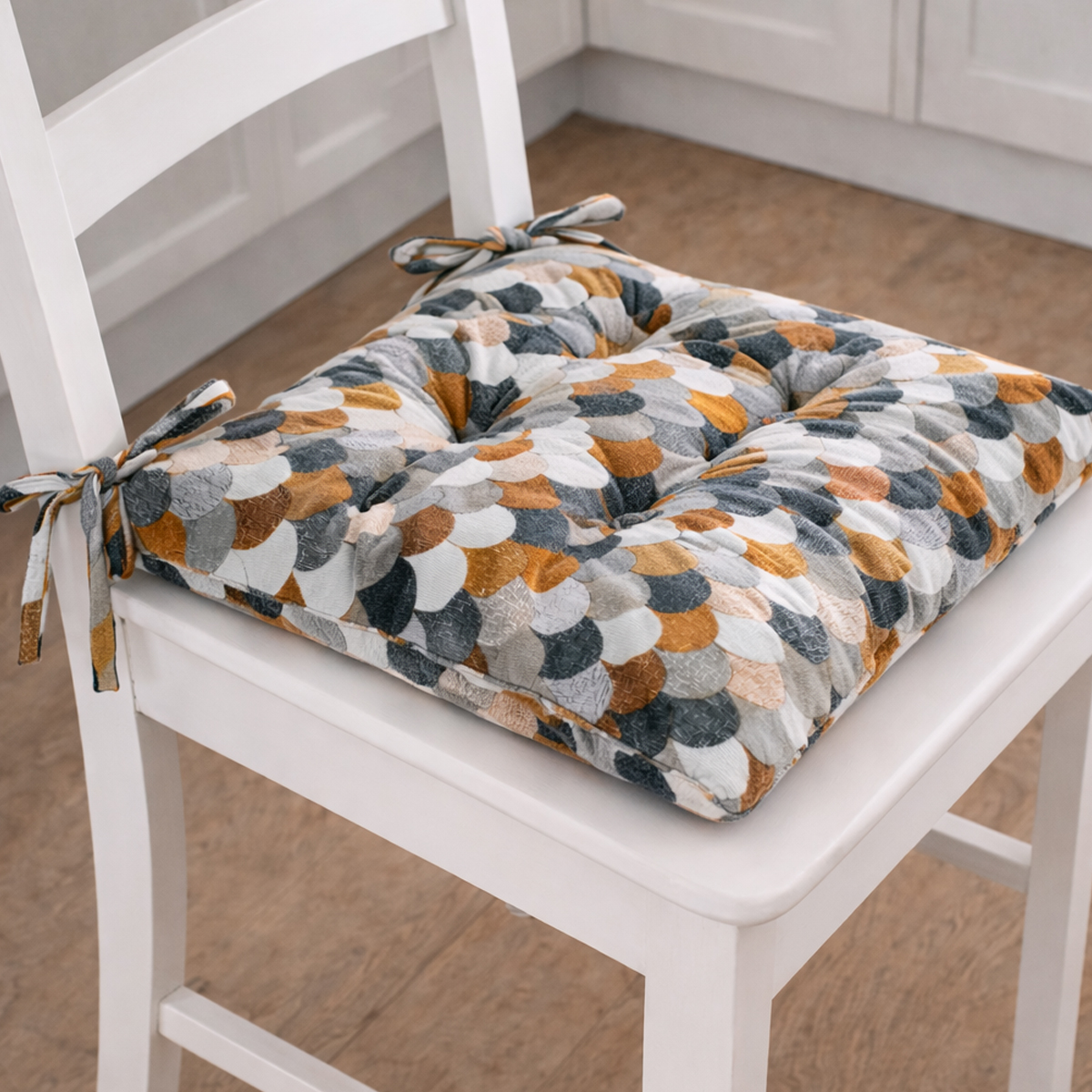 Callie Burnt Orange Seat Pad