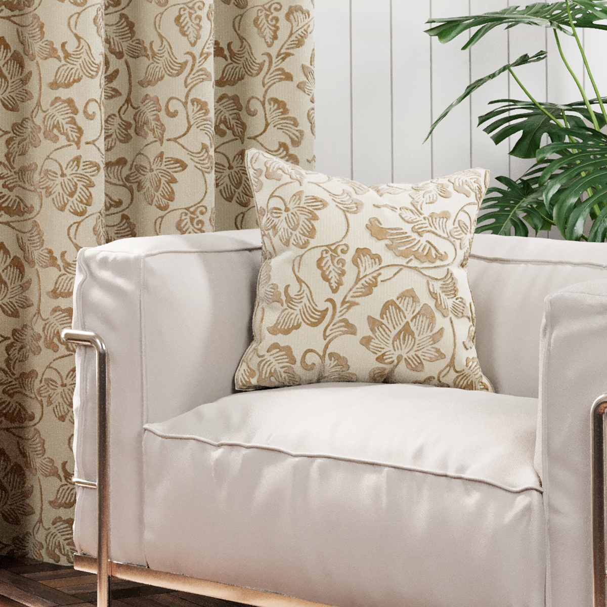 Canterbury Natural Cushion Cover