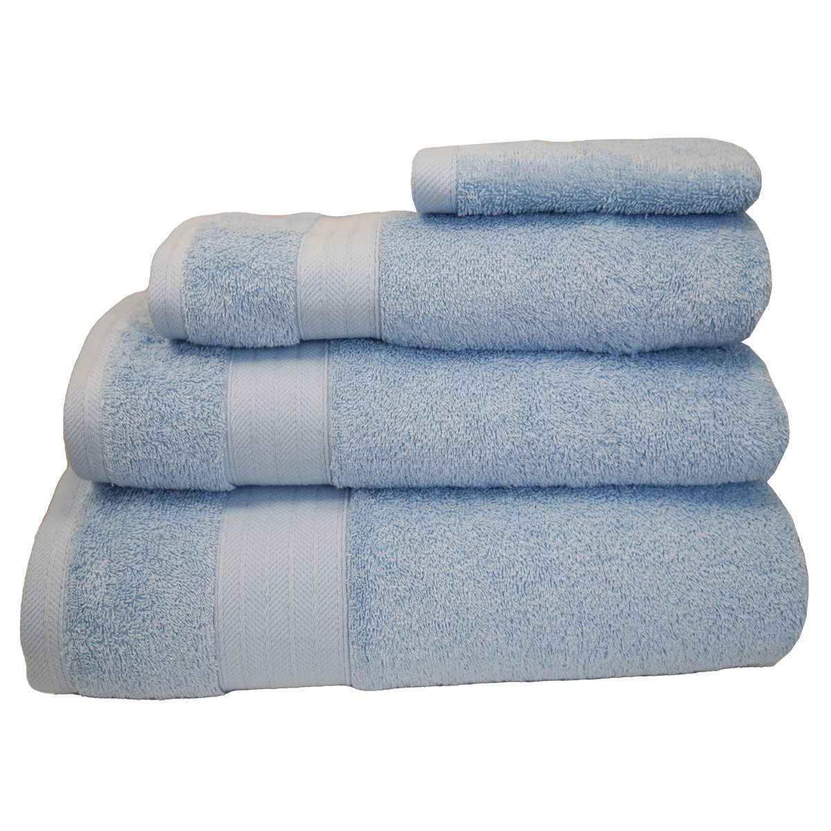 Egyptian Cotton Light Blue 550 GSM Towel Range