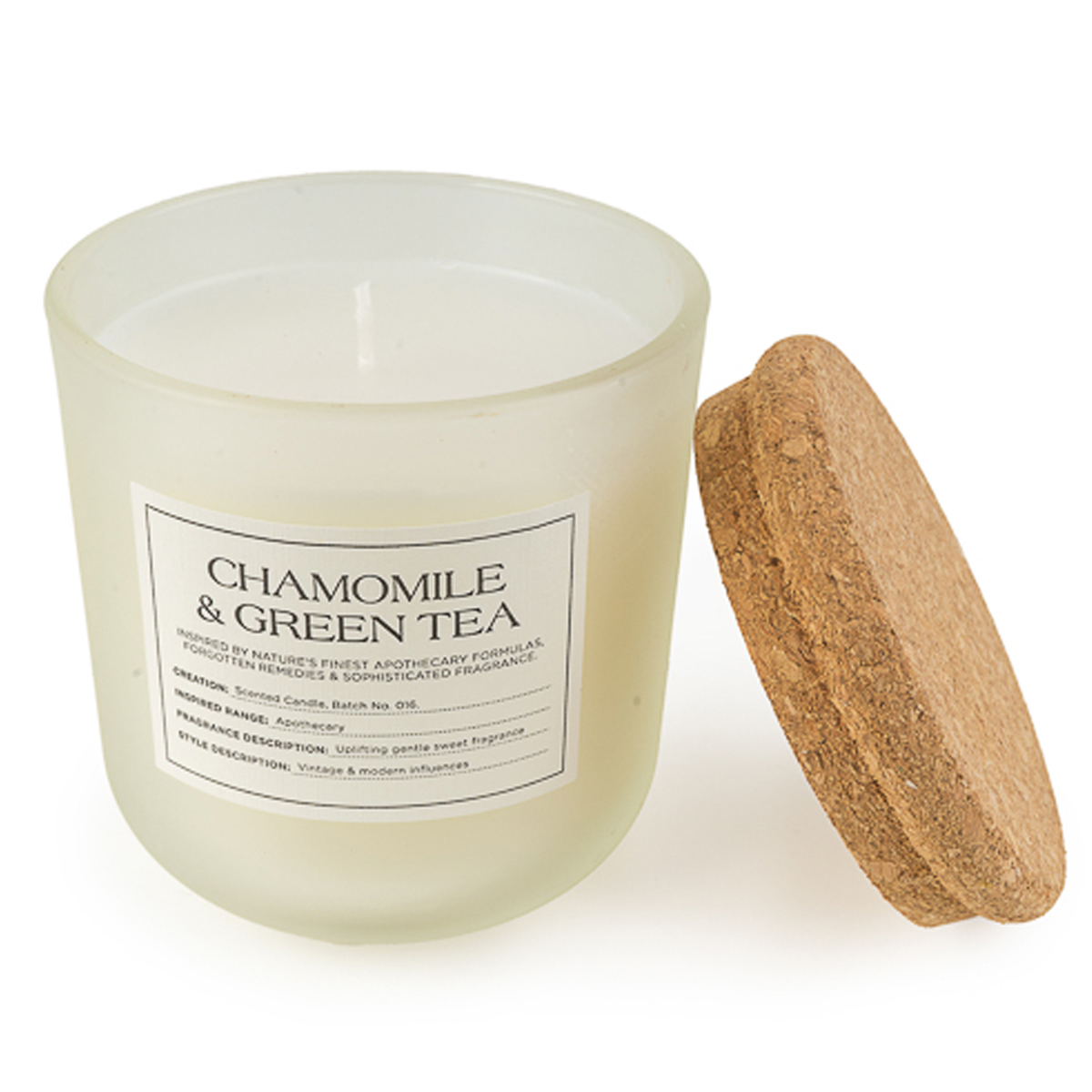 Chamomile and Green Tea 10cm Lidded Candle