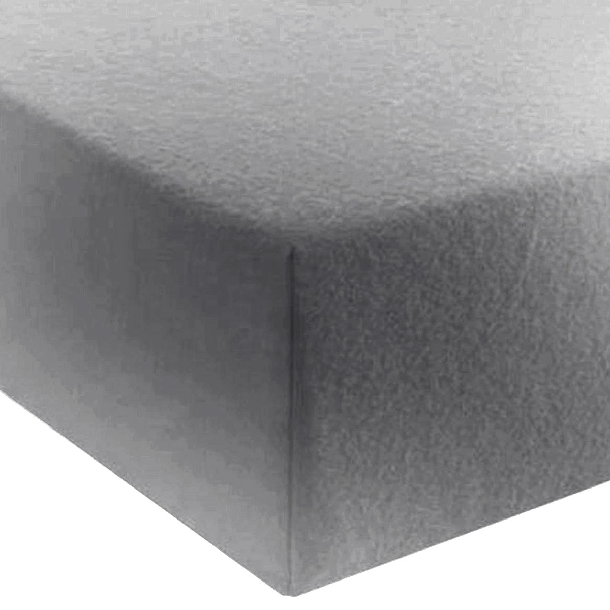 Flannelette Charcoal Fitted Sheet