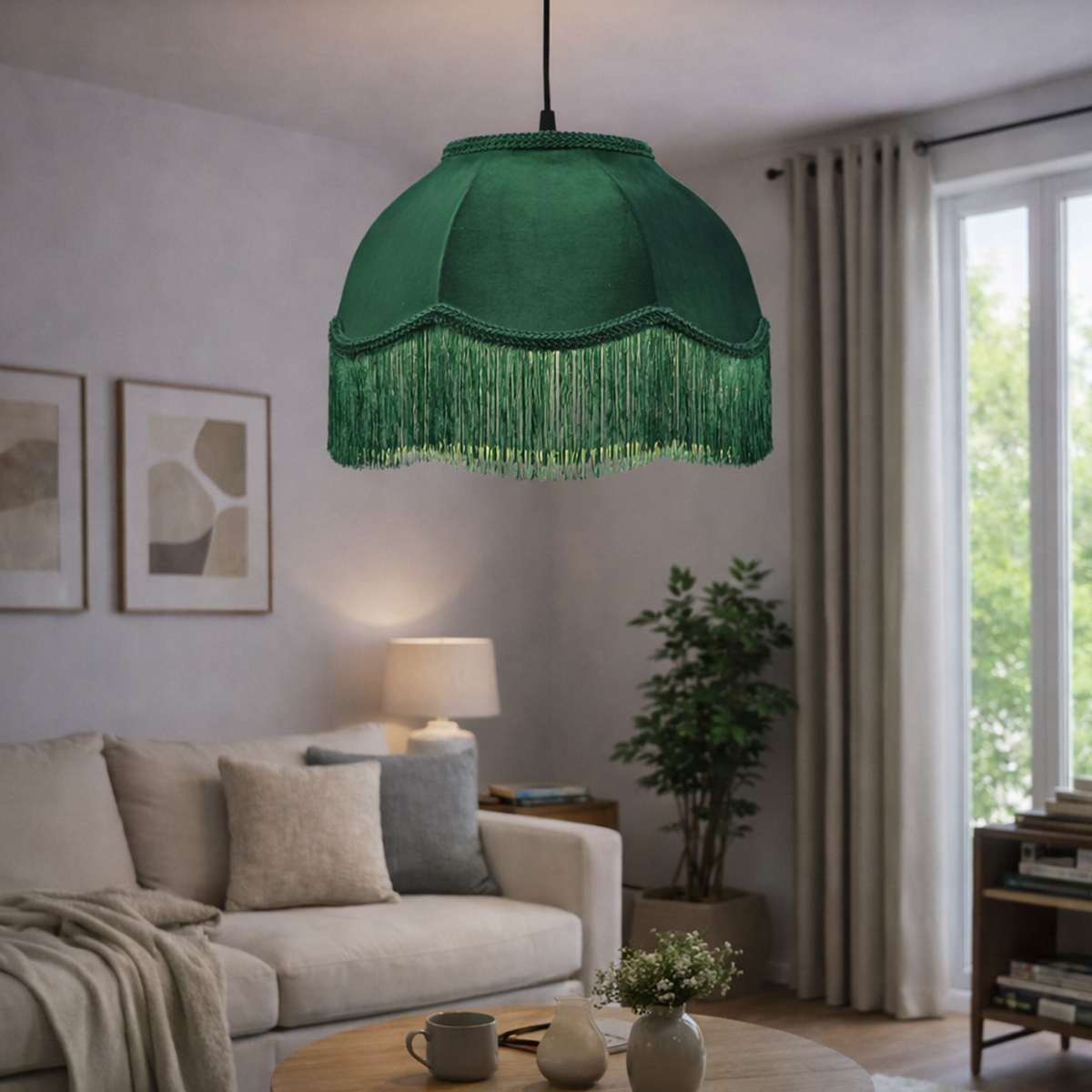 Charlotte Green Pendant