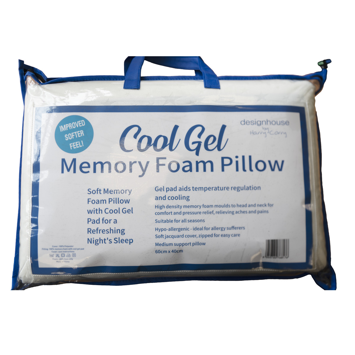 Cool Gel Memory Foam Pillow