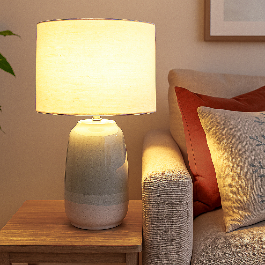 Cyprus Blue Table Lamp