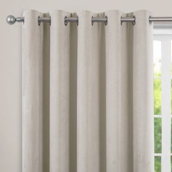 Countess Natural Blackout Ready Made Eyelet Curtains