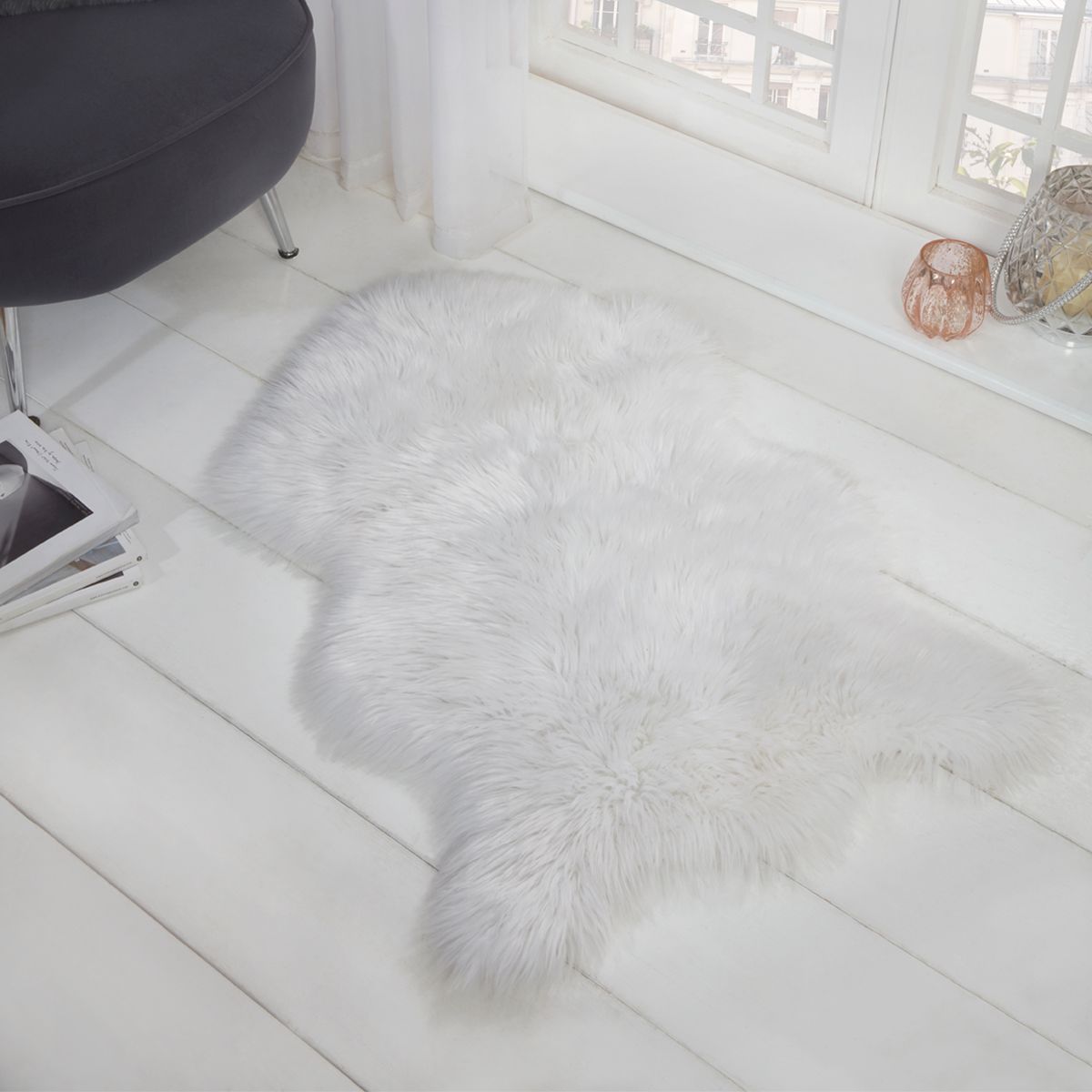 Faux Sheepskin WhiteHH