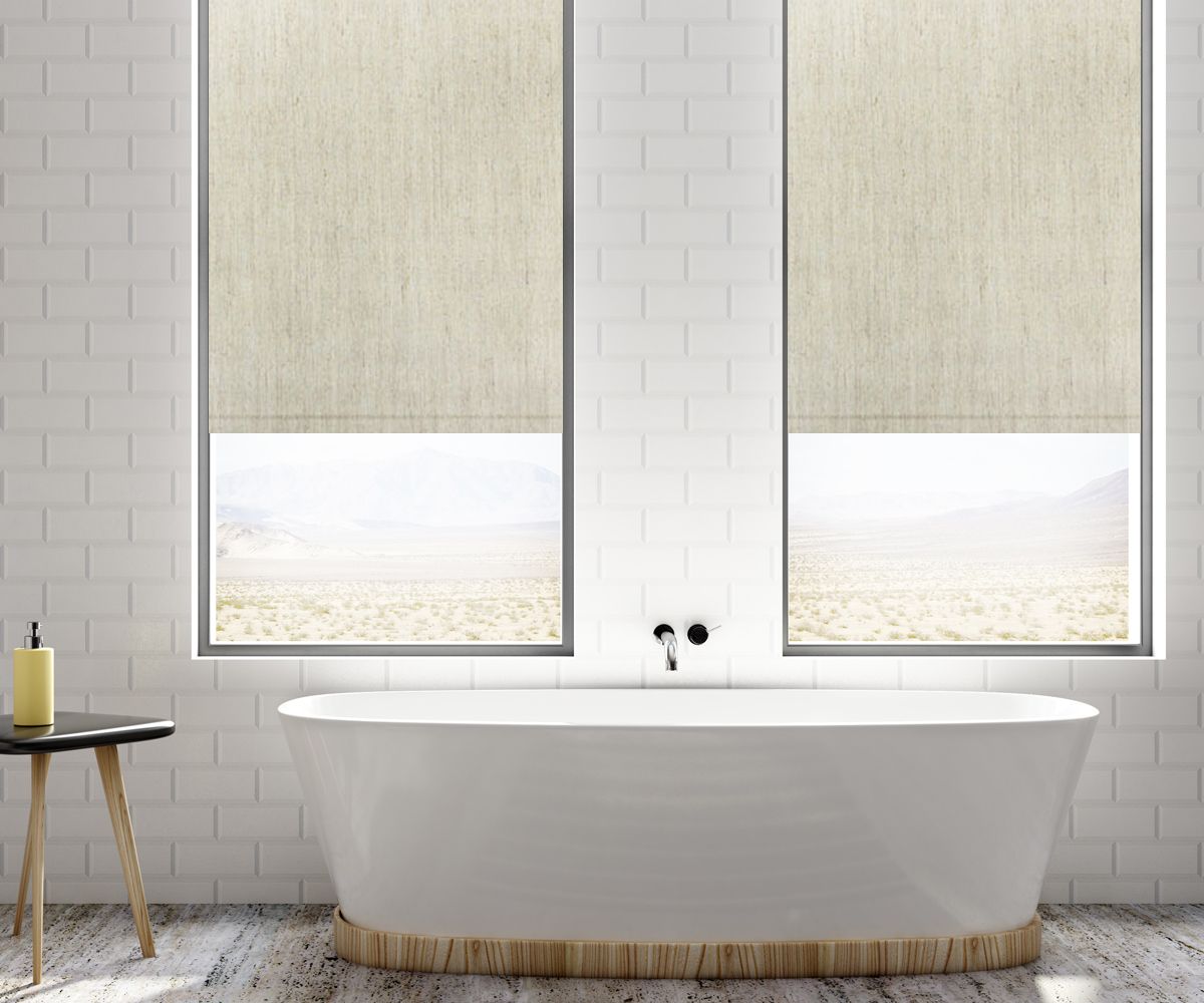 Blackout Linen Mix Roller Blind