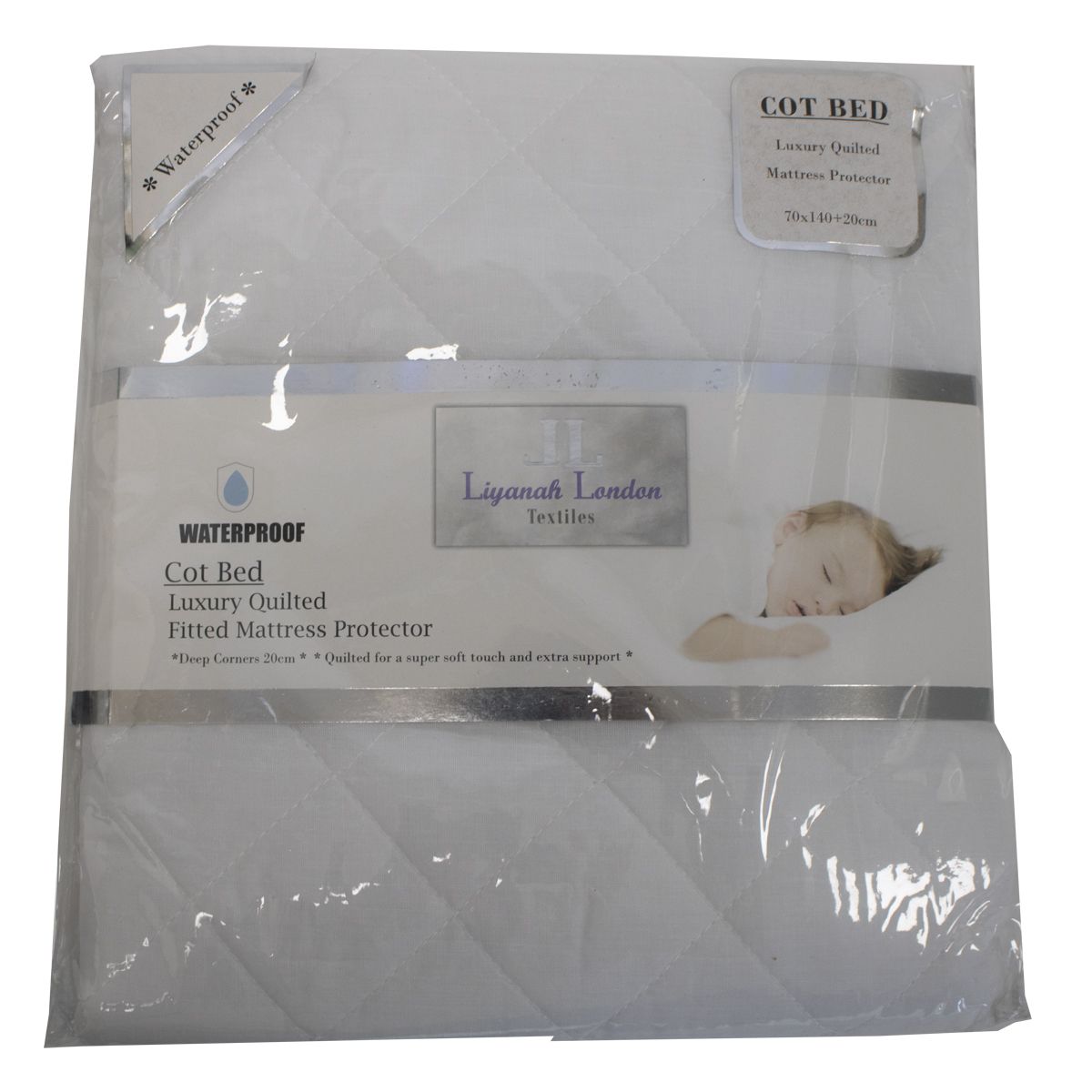 cot bed quilted m_protect m_protect 70x140