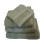 Balmoral Luxury Sheared Velour Pistachio Towel Range