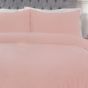 Matt Velvet Blush Duvet Cover Set