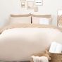 Oxford Mink & Cream Duvet Cover Set