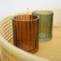 Amber Glass Tumbler