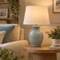 Vail Blue Grey Table Lamp