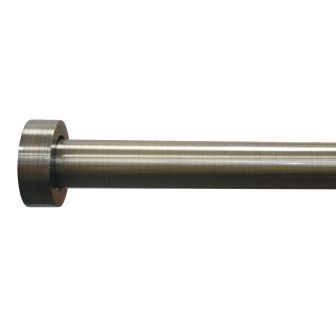 Stud 25/28mm Antique Brass Extendable Curtain Pole