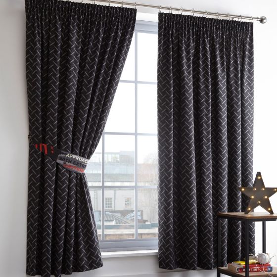 Toxic Multi Pencil Pleat Curtains