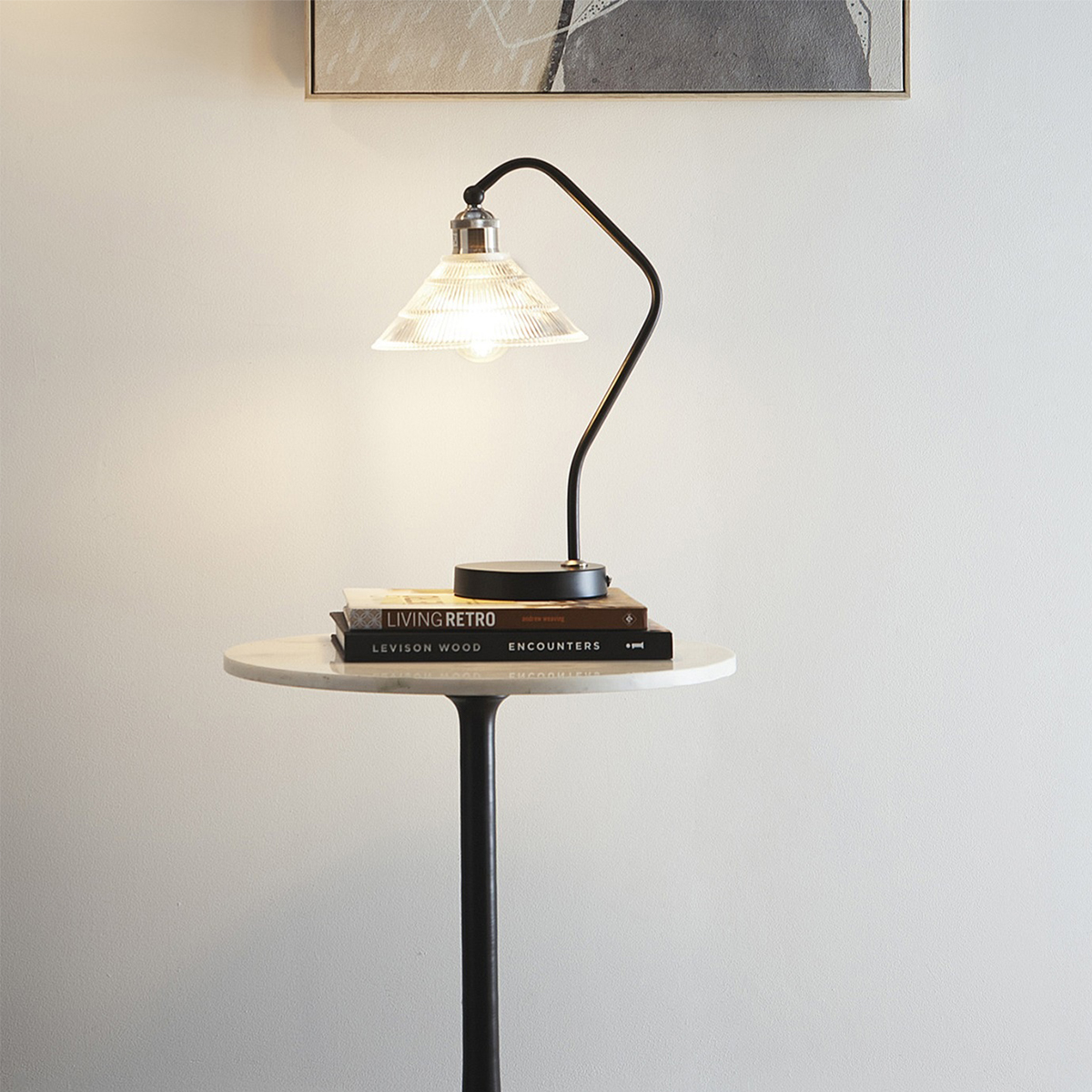 Dana Black Table Lamp
