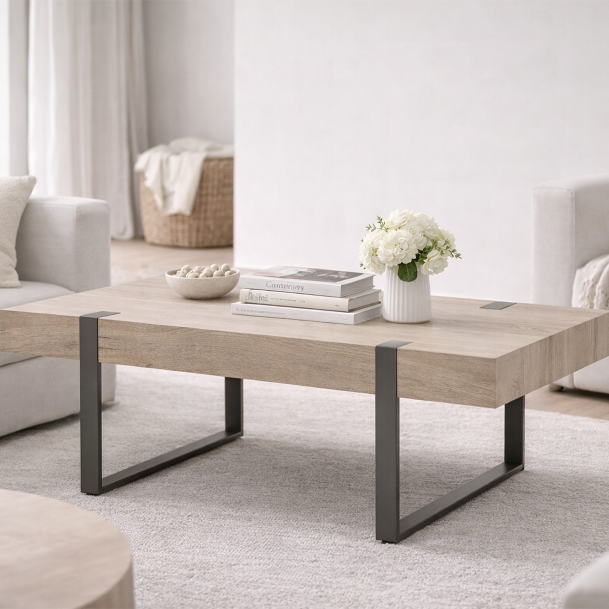 Eaton Oak Coffee Table