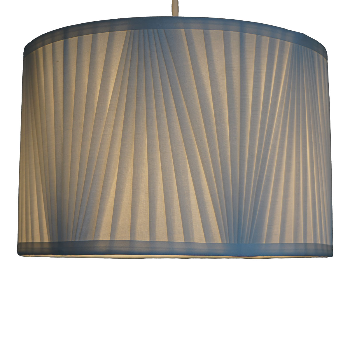 Emma White Large Pendant