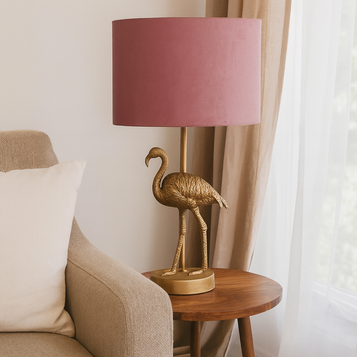 Flamingo Gold Table Lamp