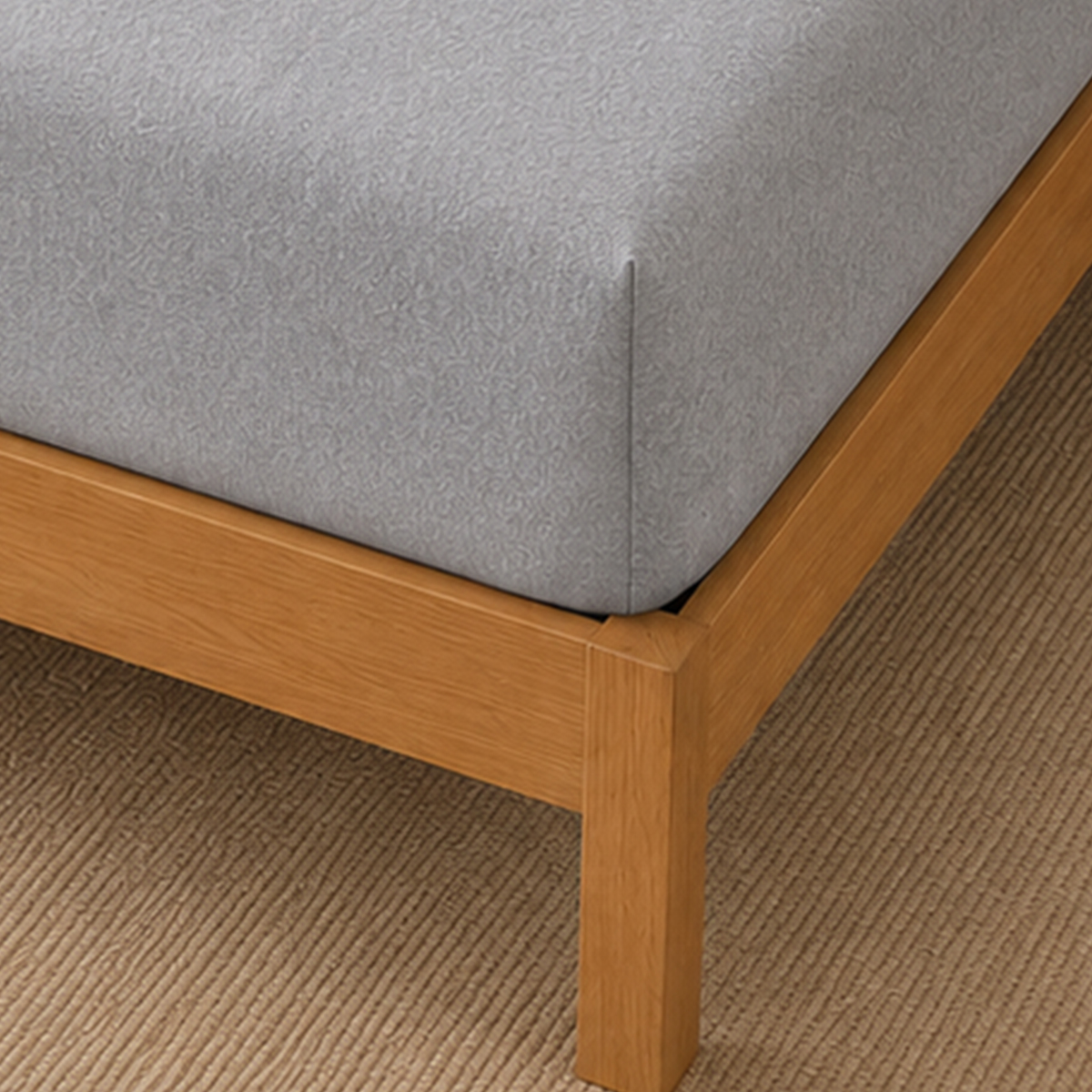 Flannelette Grey Extra Deep Fitted Sheet