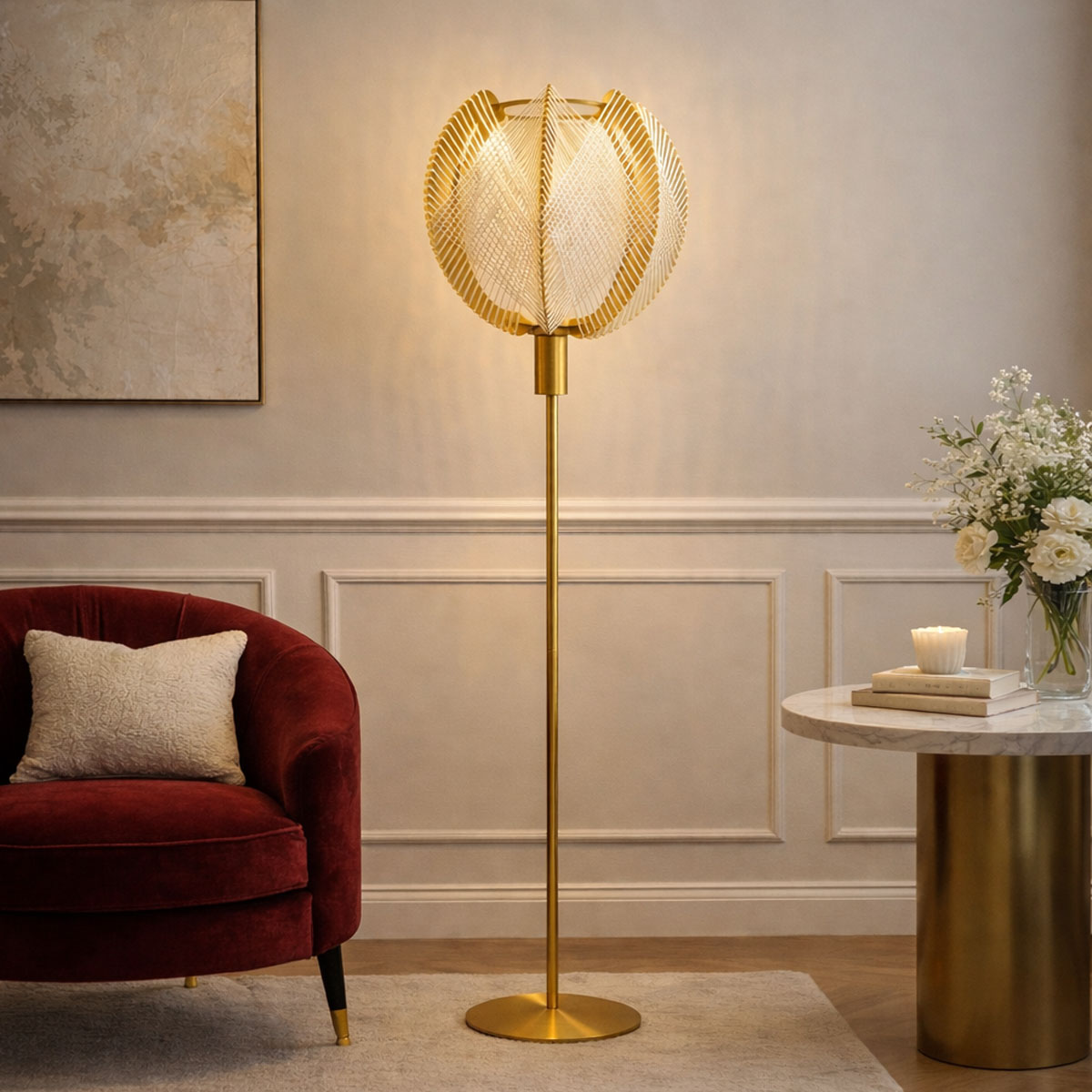 Sahara Natural Floor Lamp