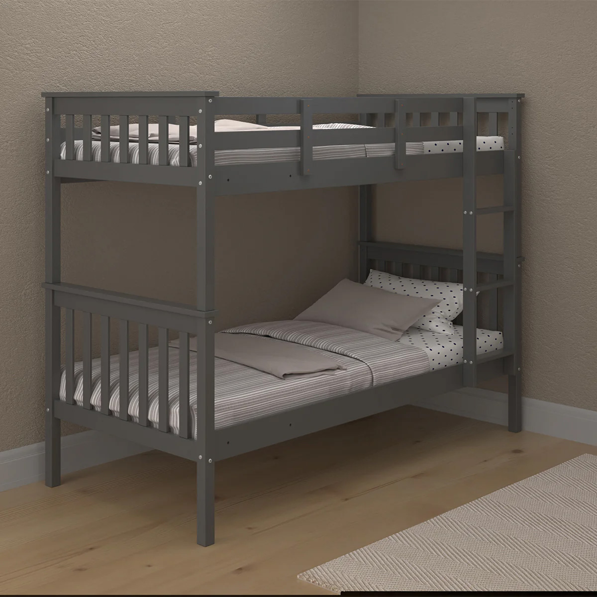 Gabby Dark Grey Bunk Beds BULKY