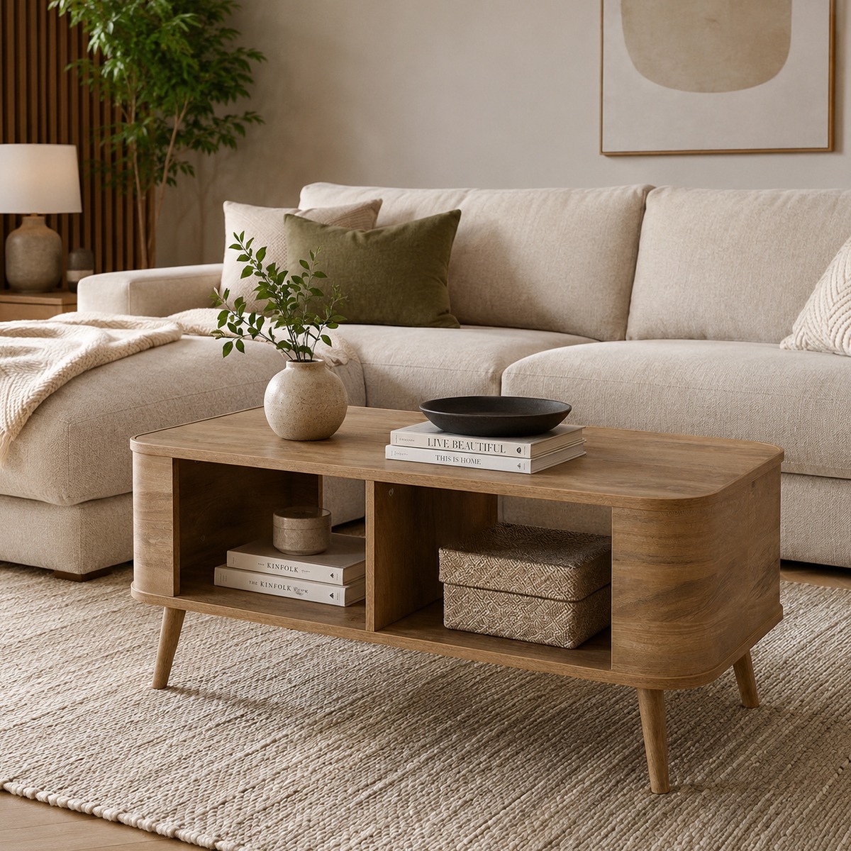 Glenroe Natural Coffee Table