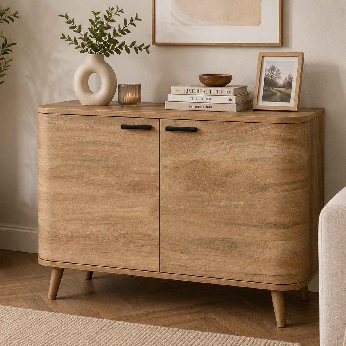 Glenroe Natural Sideboard