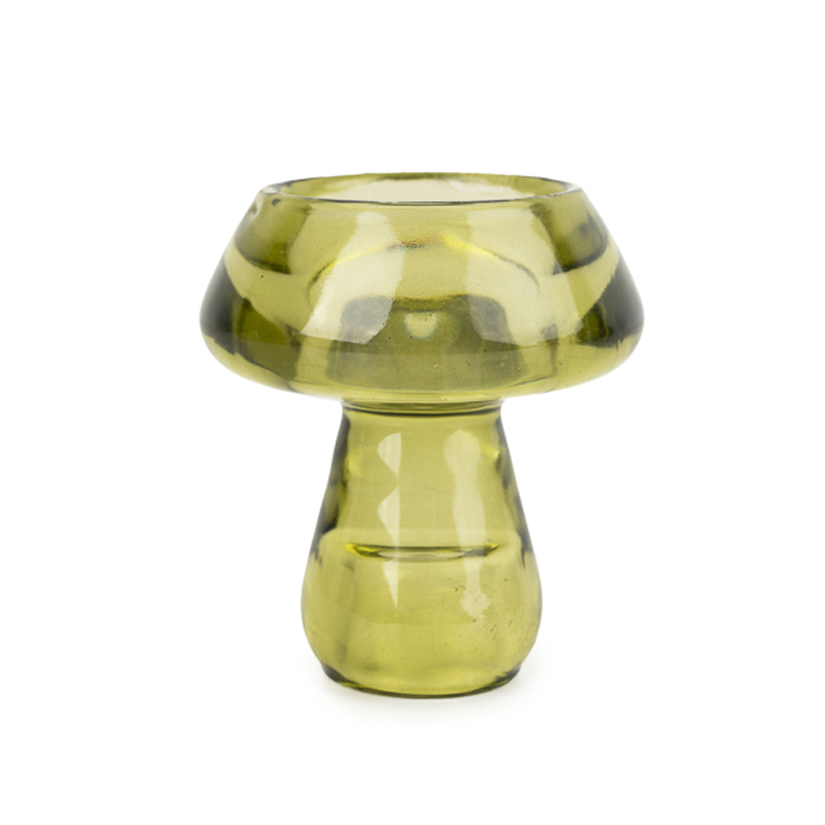 Green Mushroom Tealight Holder