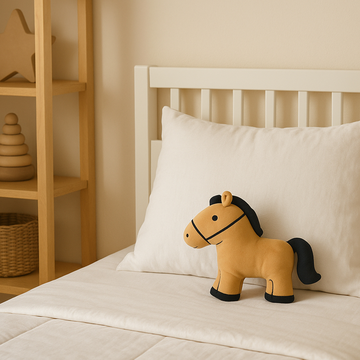 Horse Natural Cushion