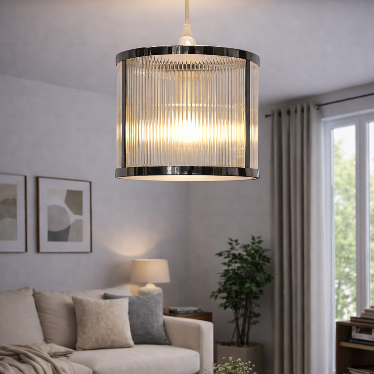 Hudson Clear Pendant