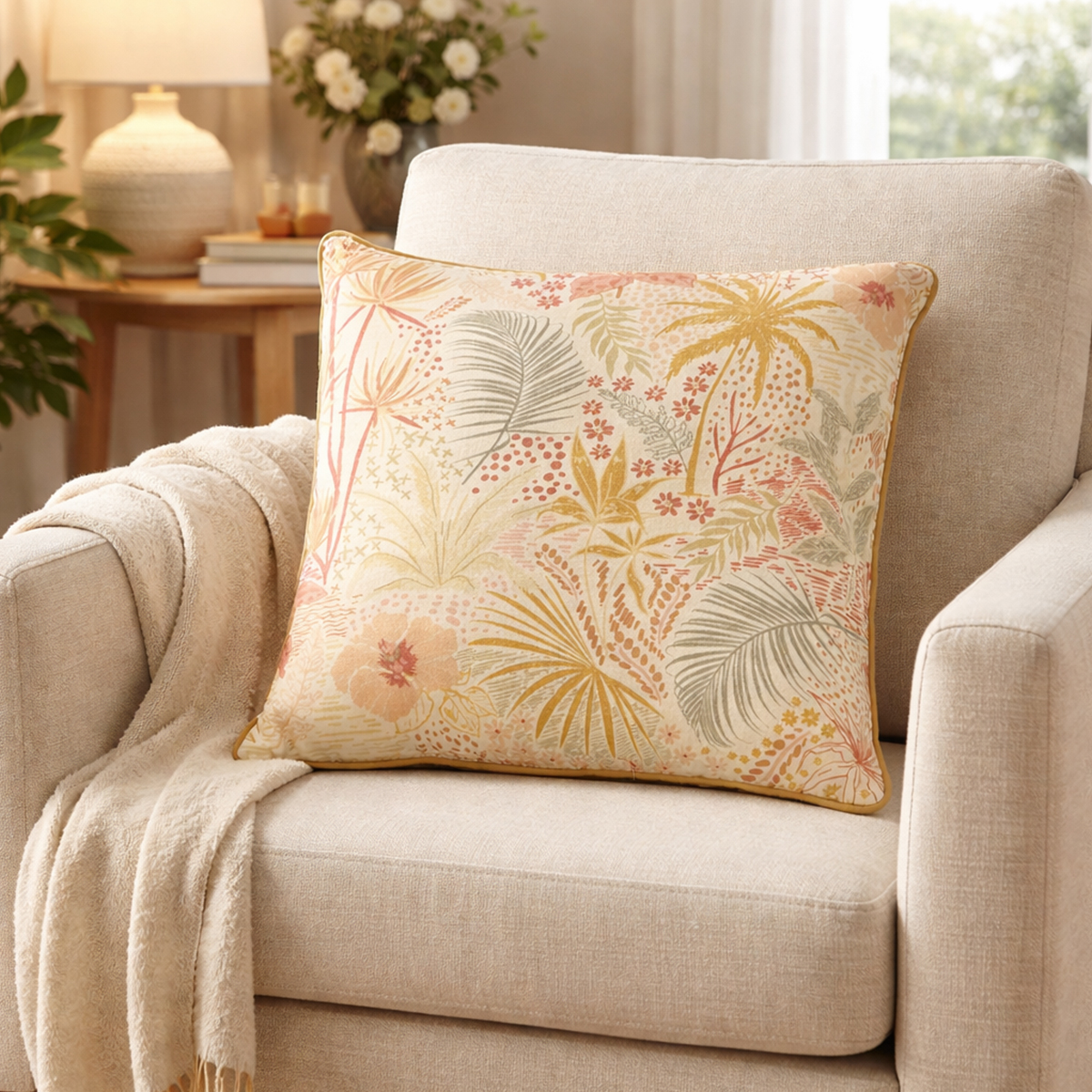 Isla Natural Filled Cushion