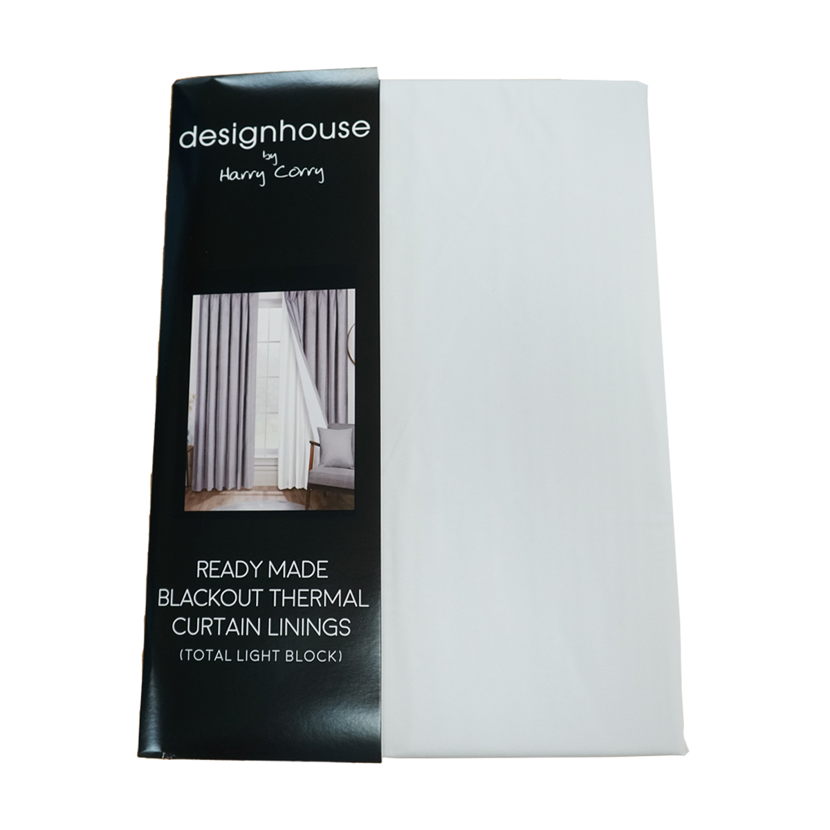 3 Pass Ivory Thermal Blackout Lining Pair