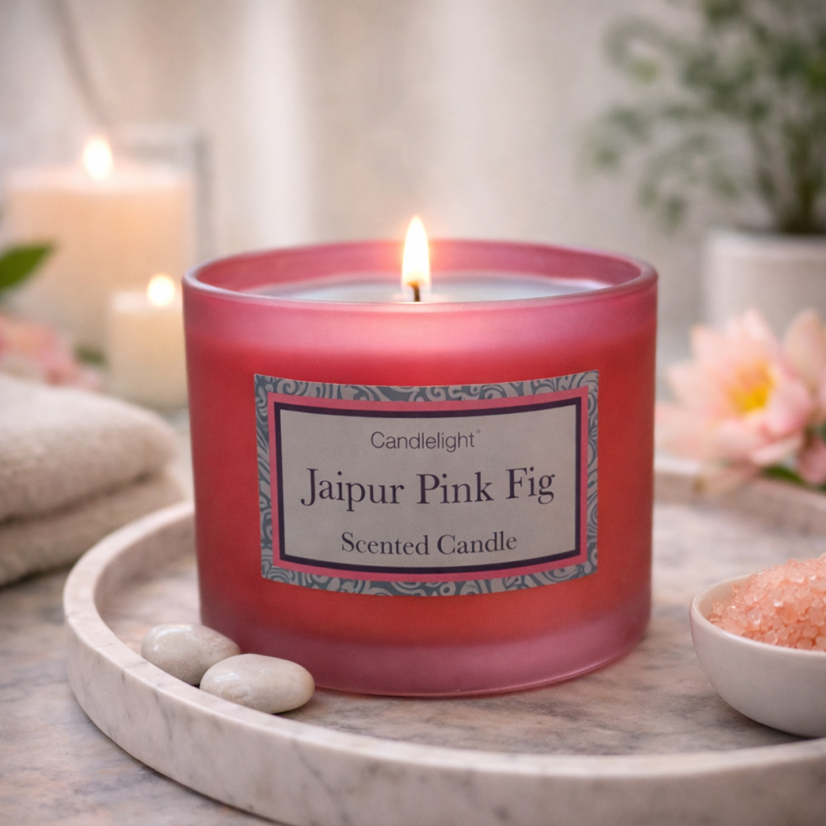 Thailand Flower 2 Wick Candle